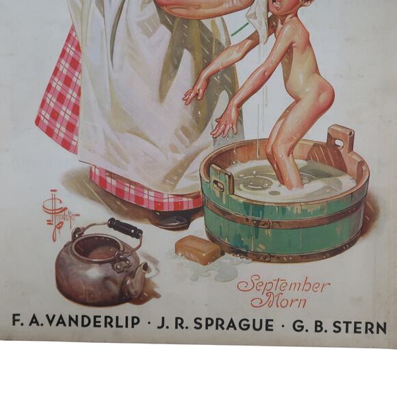 Saturday Evening Post Magazine Sept 24 1932 JC Leyendecker September Morn Cover - Picture 4 of 7